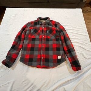 Flannel Fleece lined jacket- boy